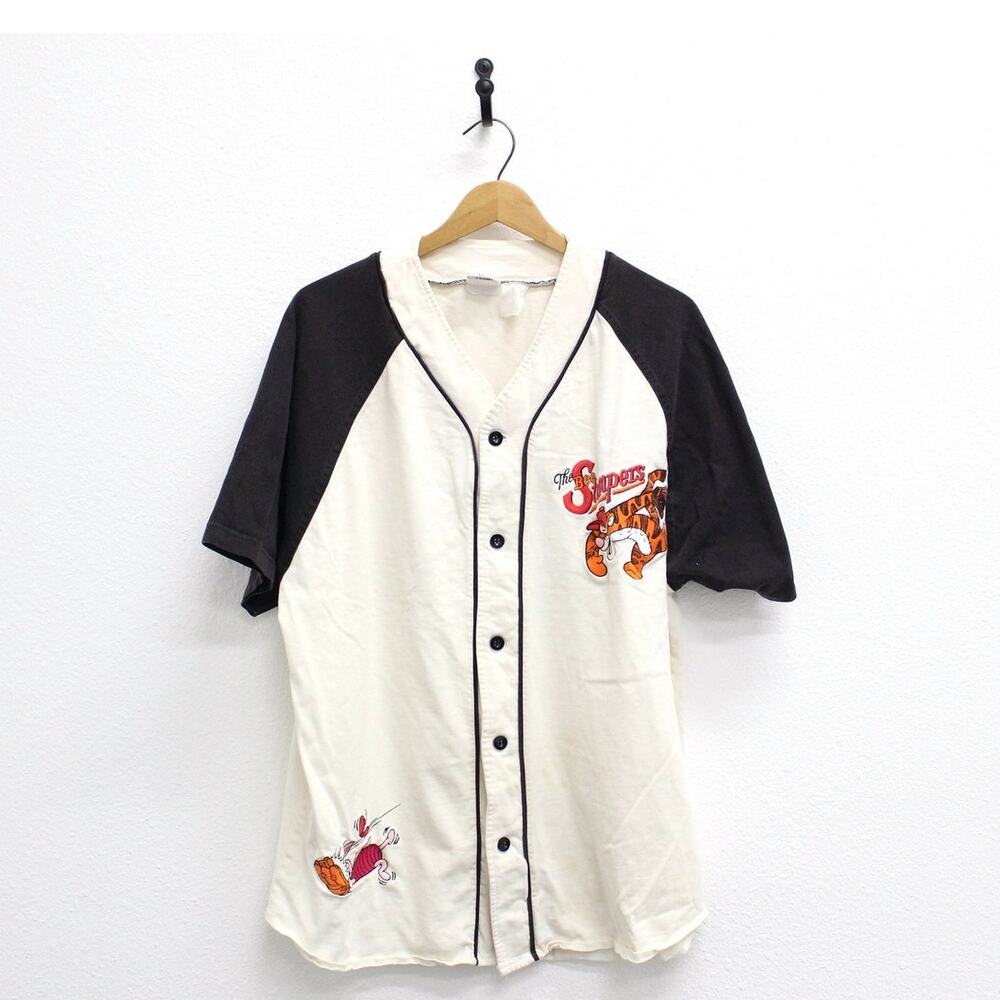 Vintage Disney Winnie the Pooh Characters Baseball T Shirt 2X XXL